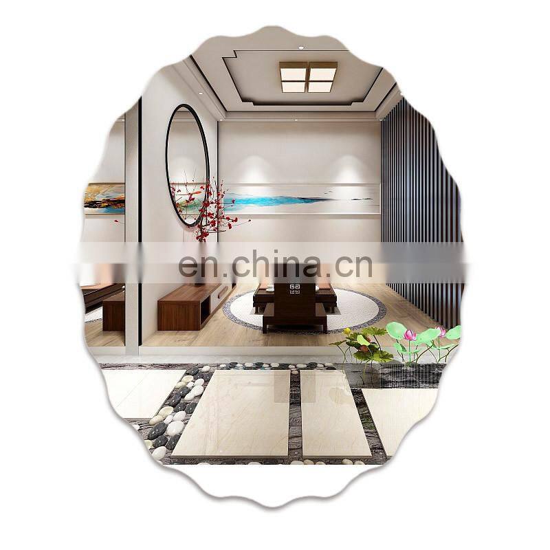 4mm 5mm decorative silver mirror glass supplier