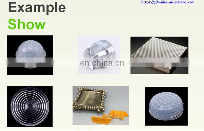 Custom Half Ball Embedded 360 Degree Fresnel Lens Non-transparent PIR Sensor Lens Cover