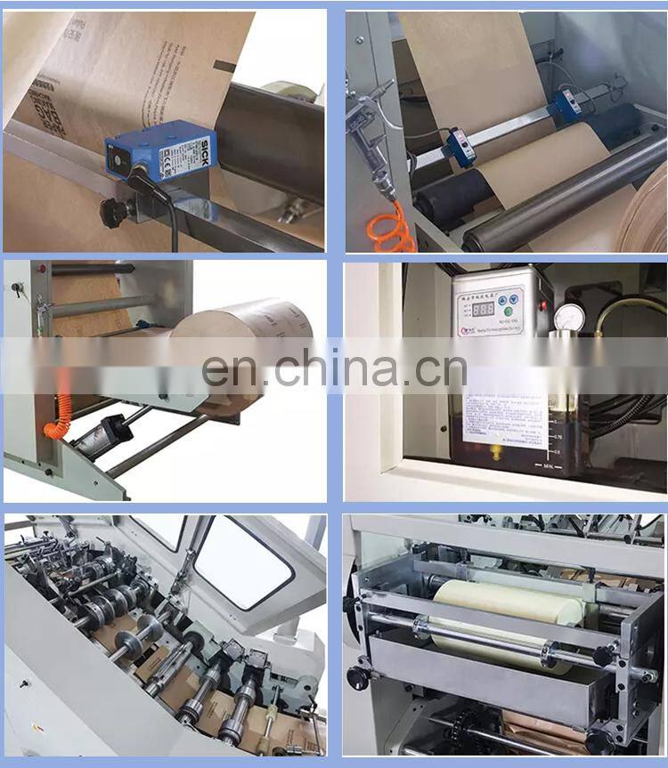 High Speed Automatic Paper Bag Making Machine  With Handle from China Professional Manufacture in good quality