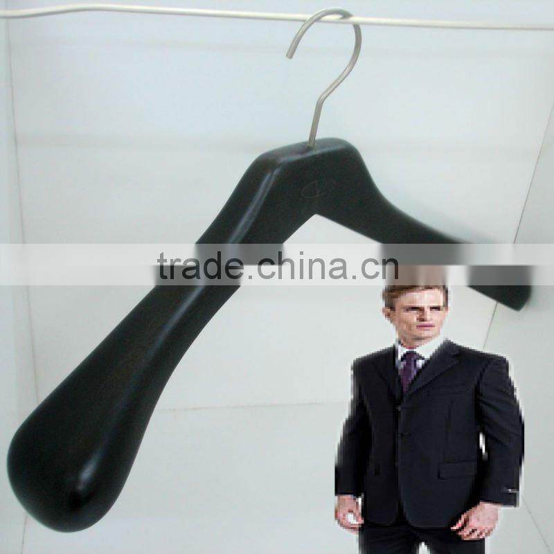 deluxe wood hanger for branded men apparel /WG59
