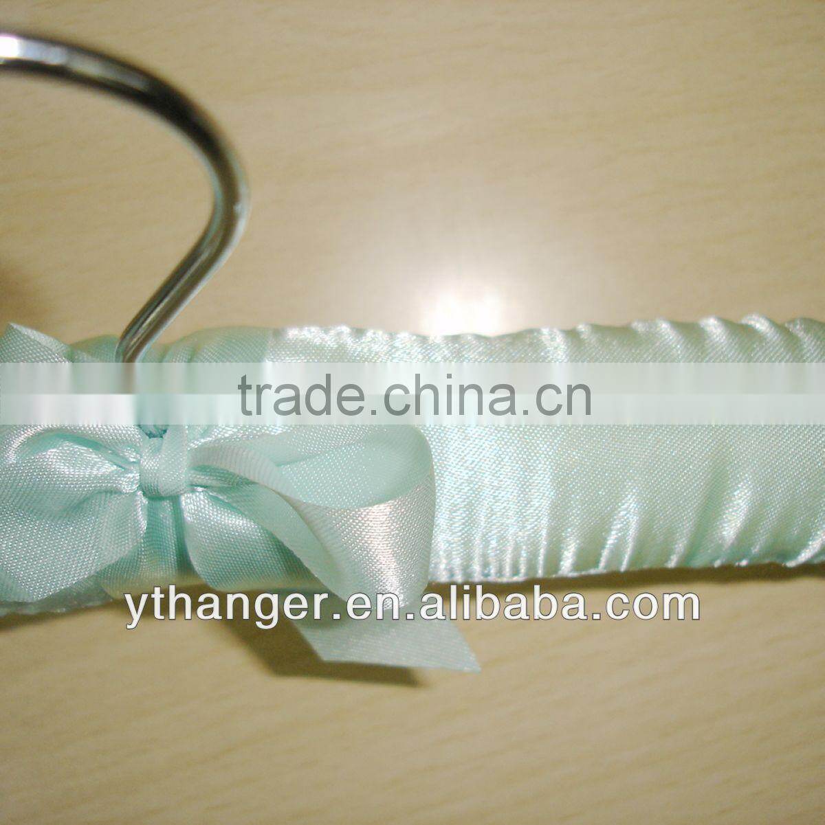 CL01 fabric cloth hanger foam hangers silk hanger brown