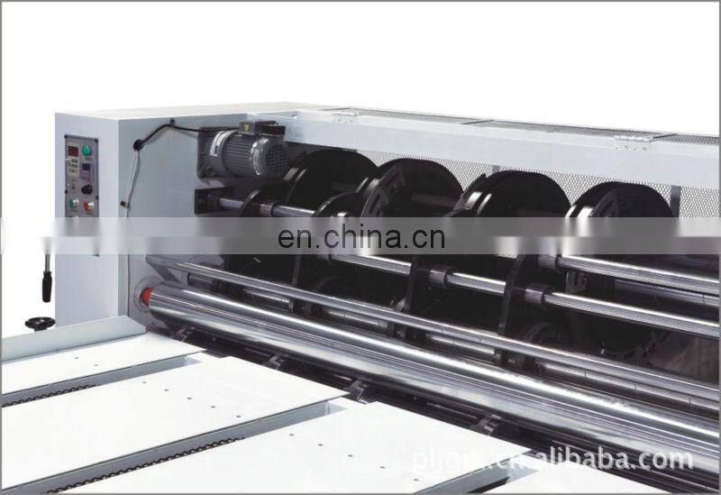 Rotary Separately cutting creasing and slotting machine
