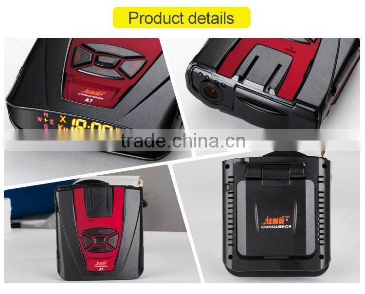 Factory Direct GPS G-sensor Driver Recorder HD Car Dvr Camera Radar Detector With Car Dvr Video