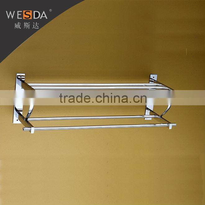 WESDA High quality Stainless Steel Bathroom Towel Rack,bathroom rack A115