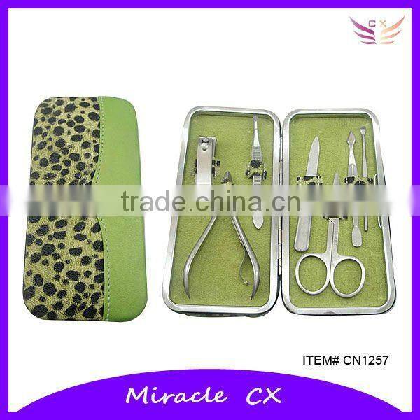 New arrival nice design of PU manicure case