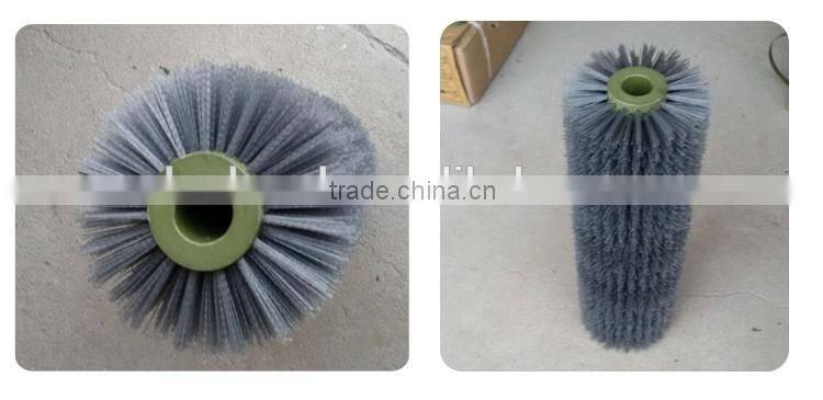 Diamond silicon carbon roller brushes