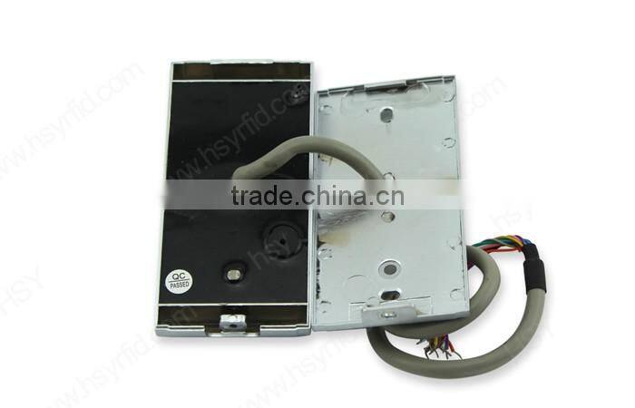 Access control digital door lock waterproof standalone keypad rfid reader with blacklight