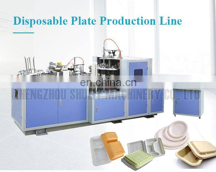 Disposable plastic plates and cups making machine biodegradable tableware machine