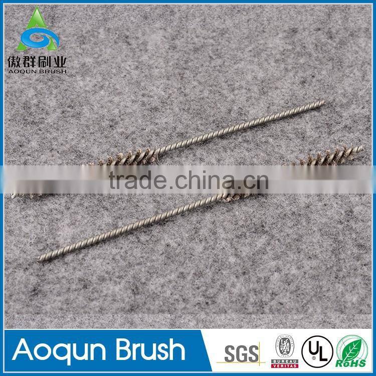 Wholesale custom tire polishing twist steel wire brush