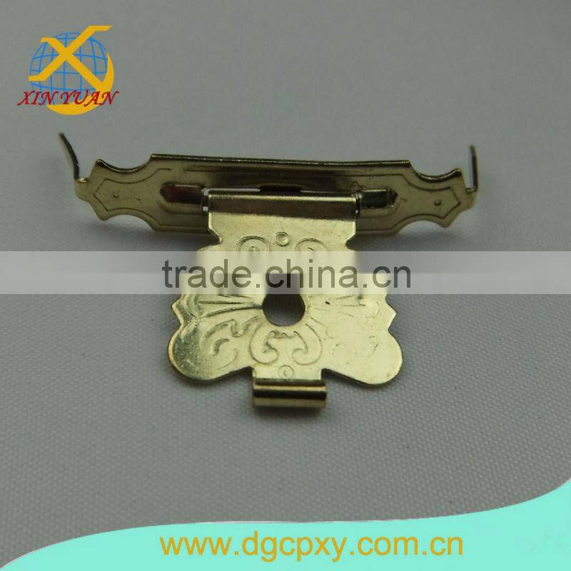 Small metal jewellry box lock