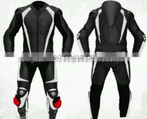 Custom Design Motorbike Racing Cowhide Motorcycle Leathers Suits Biker 1 piece