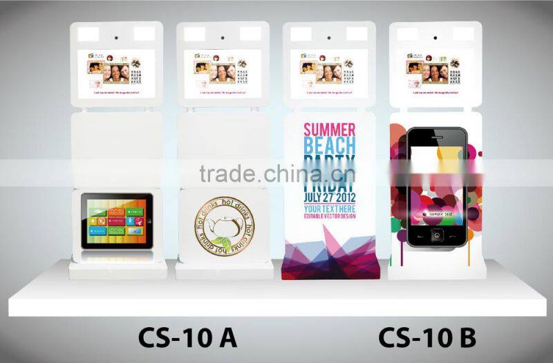 standing shopping mall booth kiosk