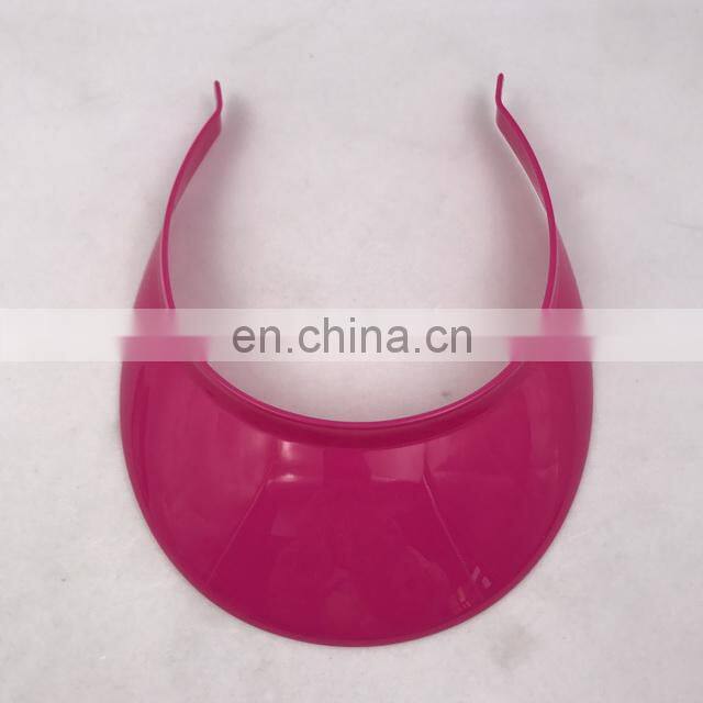 Custom Promotional Plastic Sun Visor Cap
