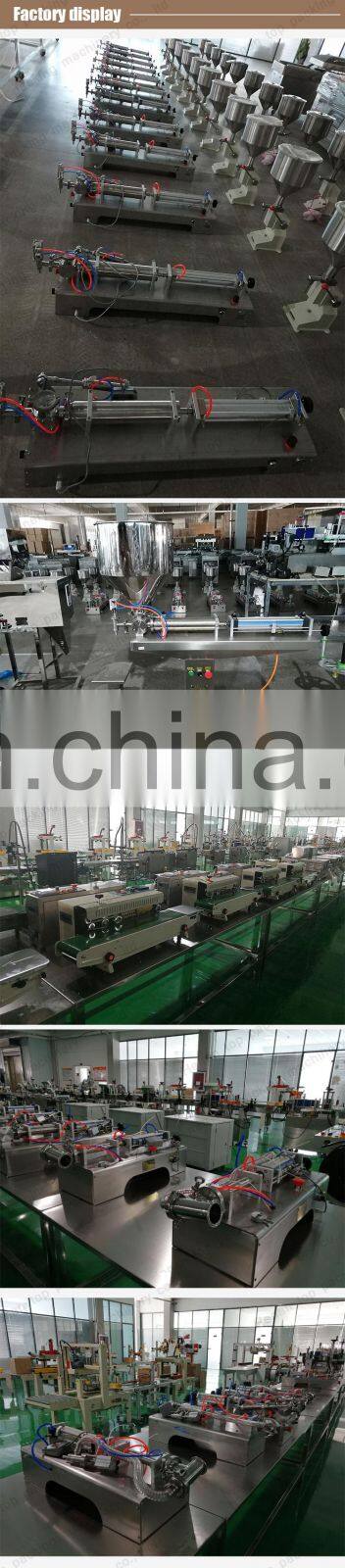 Automatic vertical pouch chili sauce paste liquid filling machine