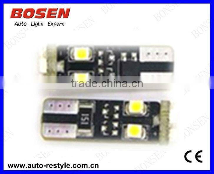 8smd non-polarity Canbus LED lamps T10