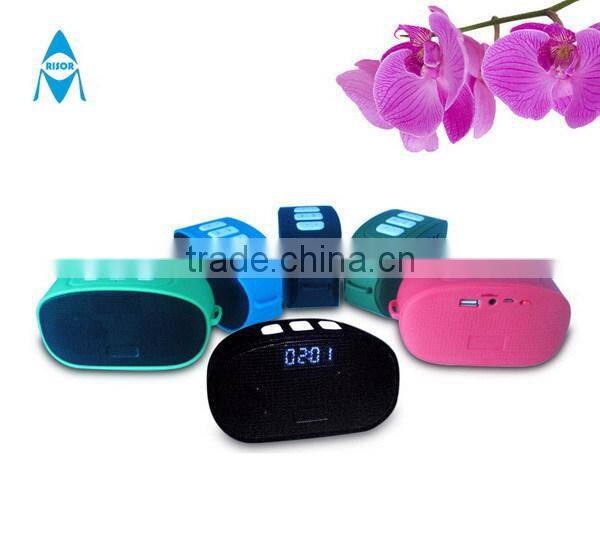 Durable hot sell portable mini speaker with fm radio