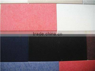 Fiberglass Acoustic Panel/polyester acoustic panel