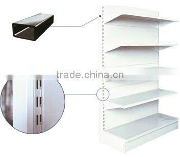 American style dollar shop gondola shelving rack