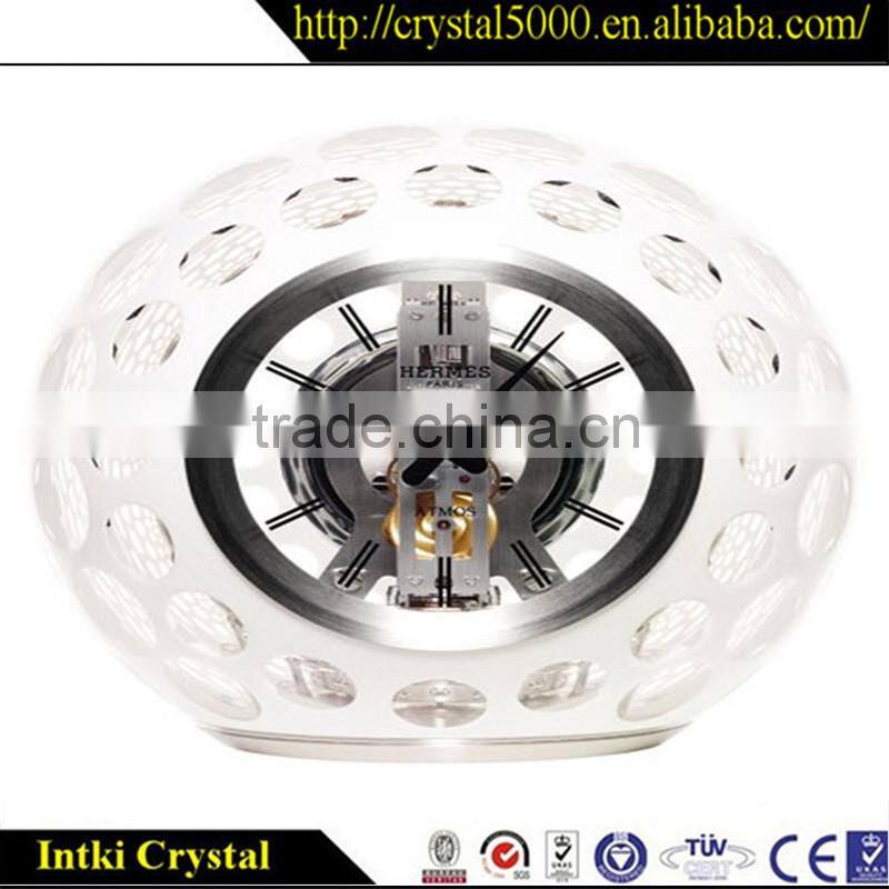 Black apple shaped fashionable dubai crystal gift clock