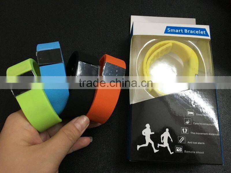 Mini Band Smart Sports Wrist Bracelet Waterproof Tracker Fitness with PVC box package