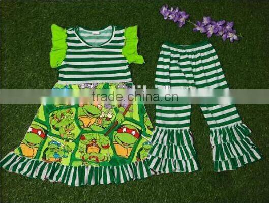 Wholesale In Bulk Kids Clothes 2016 Halloween Children Clothing Sets Kids Boutique Outfit