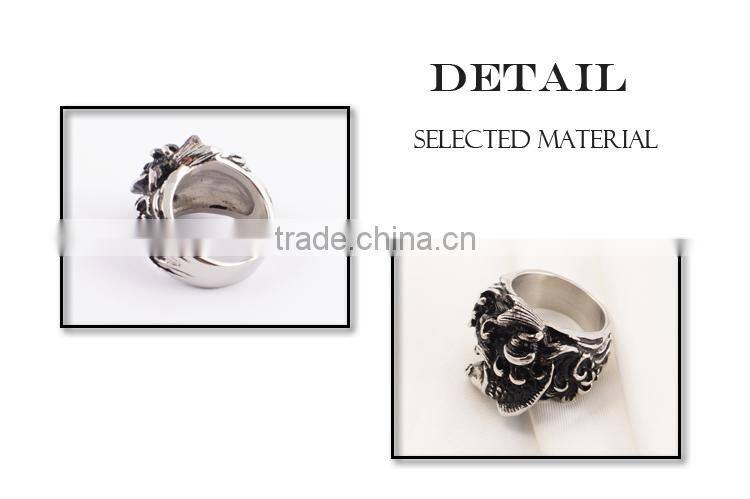 Silver jewelry fashion jewelry silver hot new men's ring