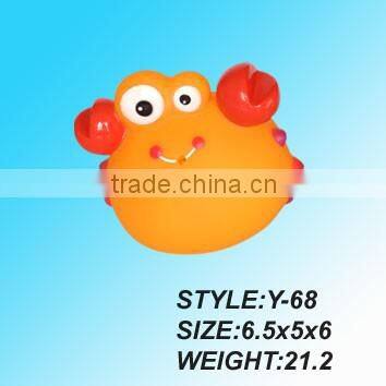 Soft toy Bath toy with water spraying customize vinyl toys