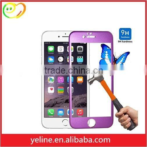 New products 2016 smart tempered glass screen protector cases for iphone 6 and 6s