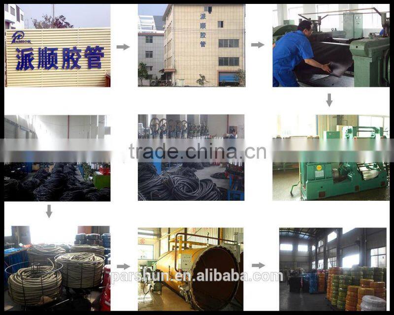 CE certification fiber braid 20 bar SBR + NR rubber twin color welding hose