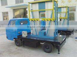 electric scissor lift/vehicle mounted scissor lift platform for city maintenance and construction