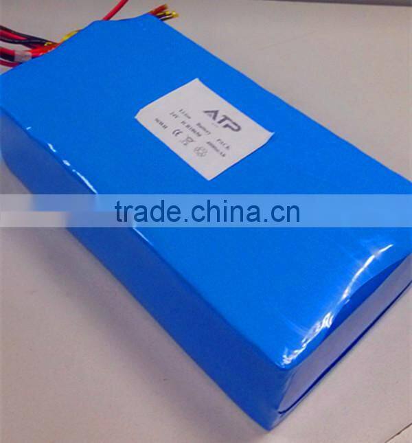 High quality lifepo4 48v battery pack 10ah / 48v dc power supply for 500w electric bike