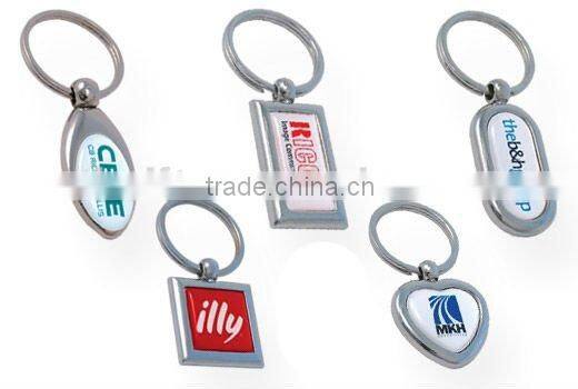 advertising gifts for lady bag metal keyring / tourist souvenir gift