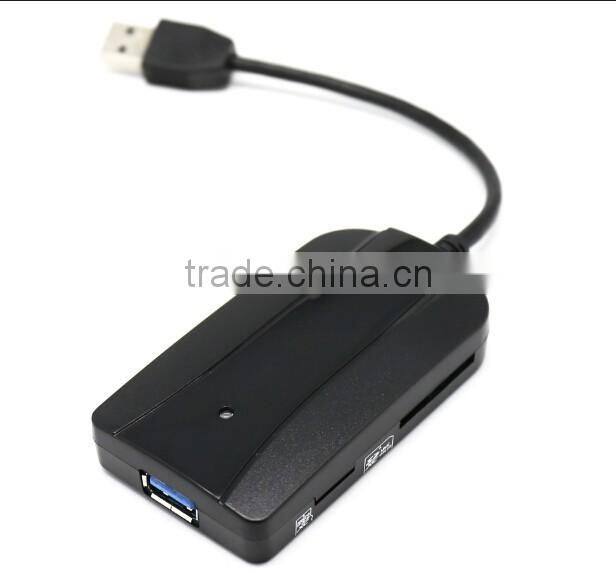 OEM USB 3.0 Card Reader Hub with SD TF Card Slot