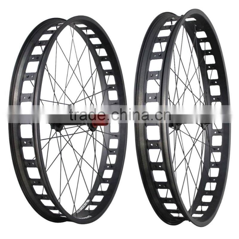 2015 cheap 26er alloy fat bike wheels 80mm clincher aluminum fatbike wheels
