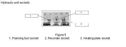SHD315 PE pipe butt welding machine