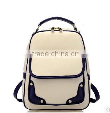 cheap pu school backpack for teenagers girls