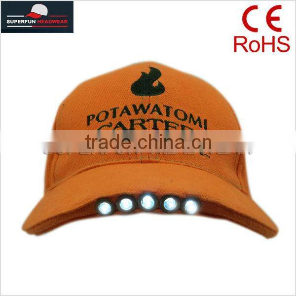 good price snapback LED caps