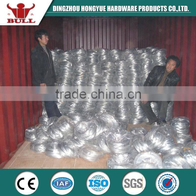 electro galvanized tie wire for binding