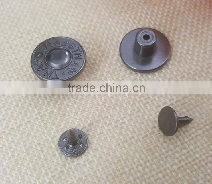 Sedex Audited Factory 2 Pillar metal Jeans Tack button