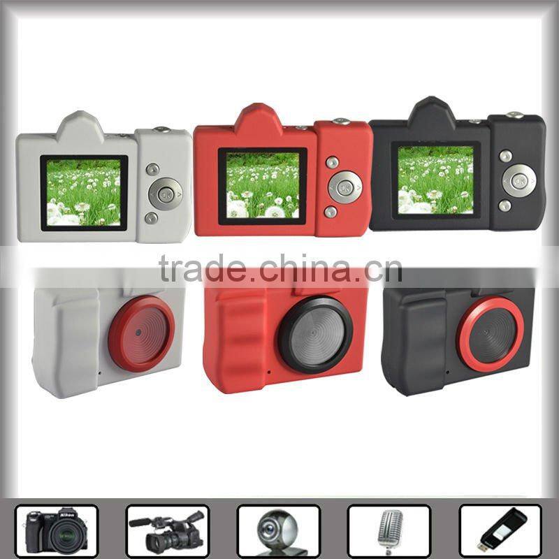 shenzhen digital camera for promotion for gift with 1.5" display & built-in lithium battery, support TF card