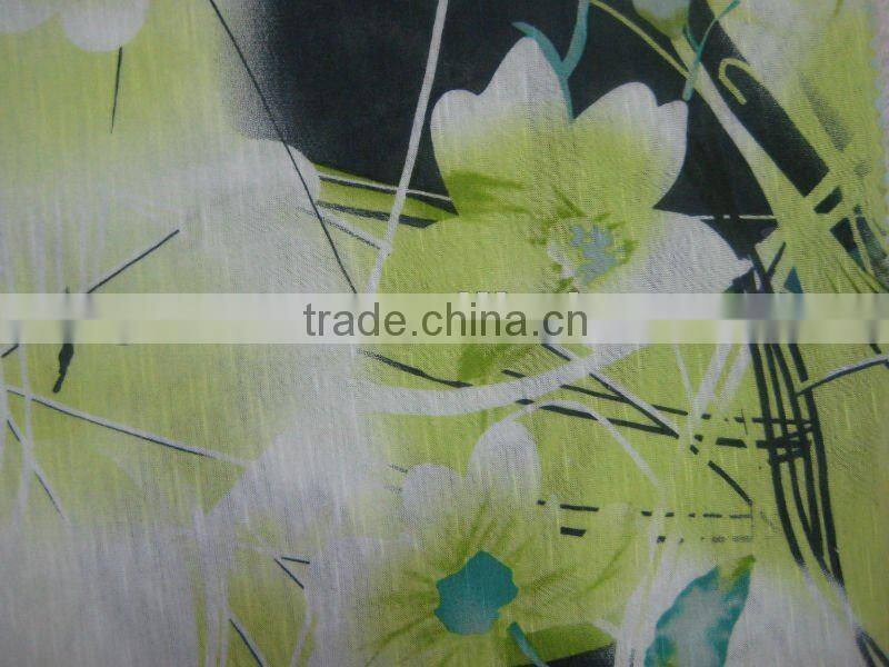2012 new design viscose jersey slub printed fabric