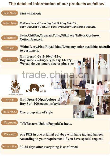 2012 self-designed stripe hansome formal boy shirt