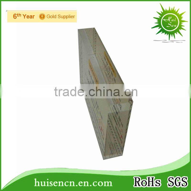 34mm thickness high quality acrylic glass block