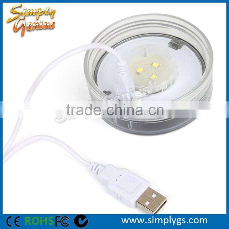 3 LED IP67 weatherproof omni-directional illumination and beacon led reading light