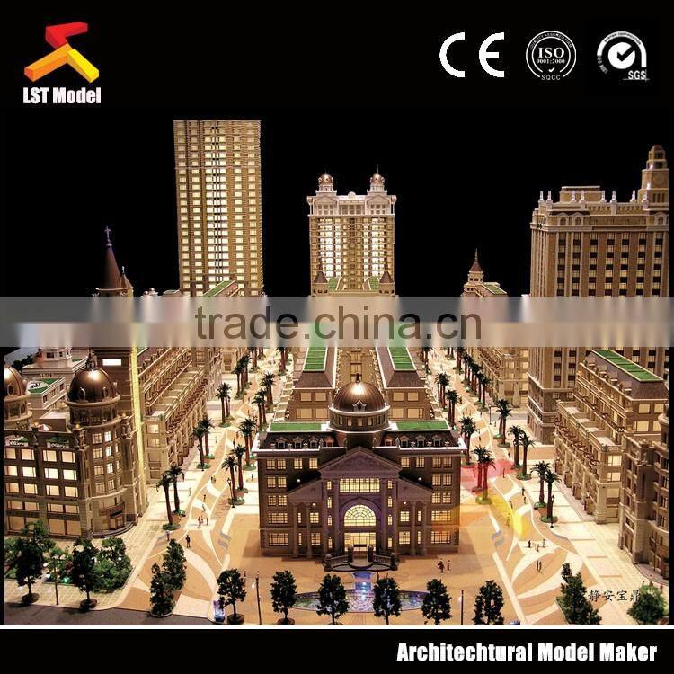 architectural scale models figures for residential building design