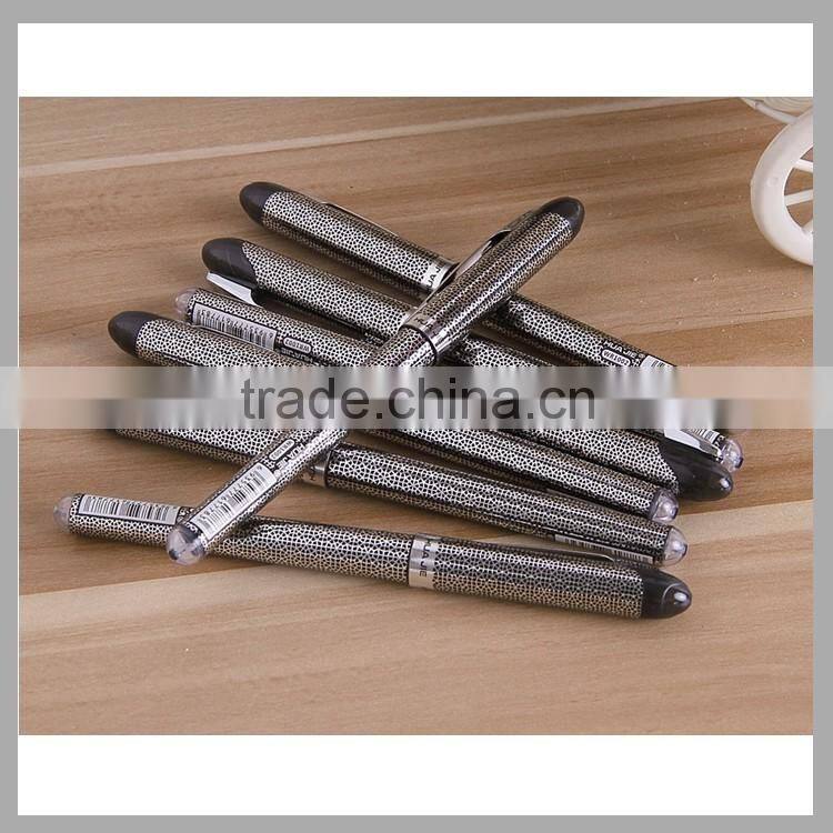 office gel ink pen leopard print design writing gel pen