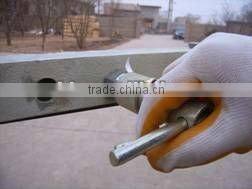 anti-theft nut with spring and ball