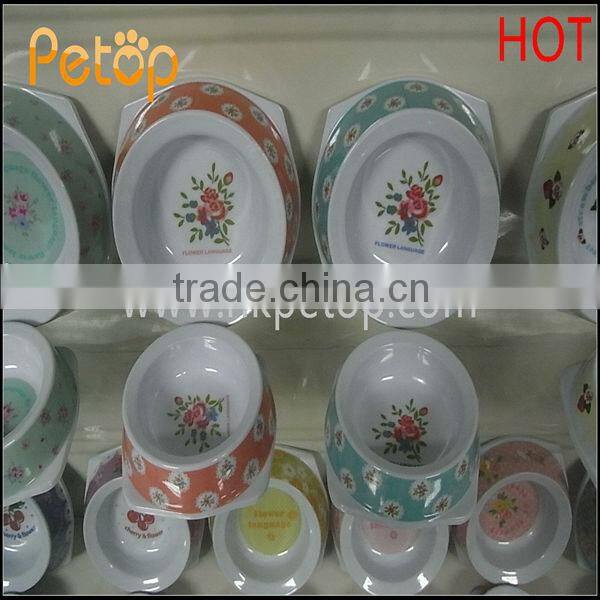 Japen Style Flower pattern Dog Bowl Accessories