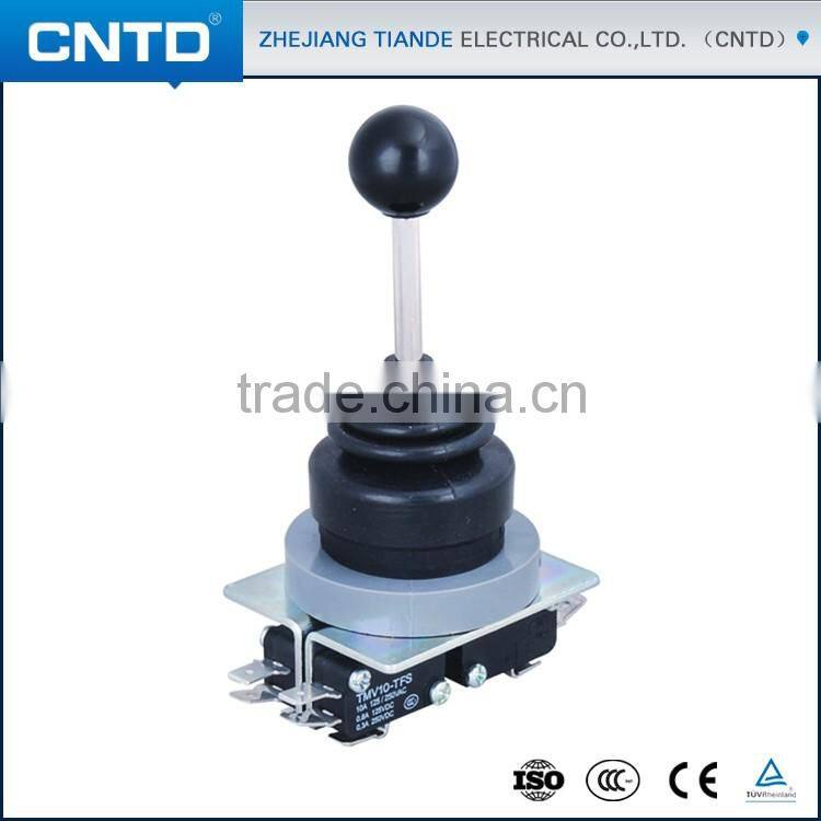 CNTD Round Type Joystick Switch 4NO Four Position Go-on Type Monolever Switch CMRS-304-1