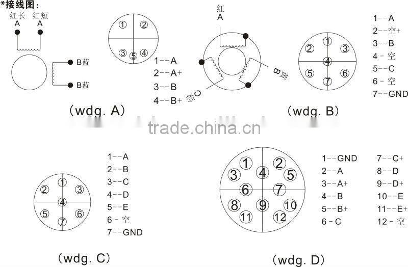 110mm 1.8Degree Enhanced Hybrid Stepper Motor (MP110YG series)